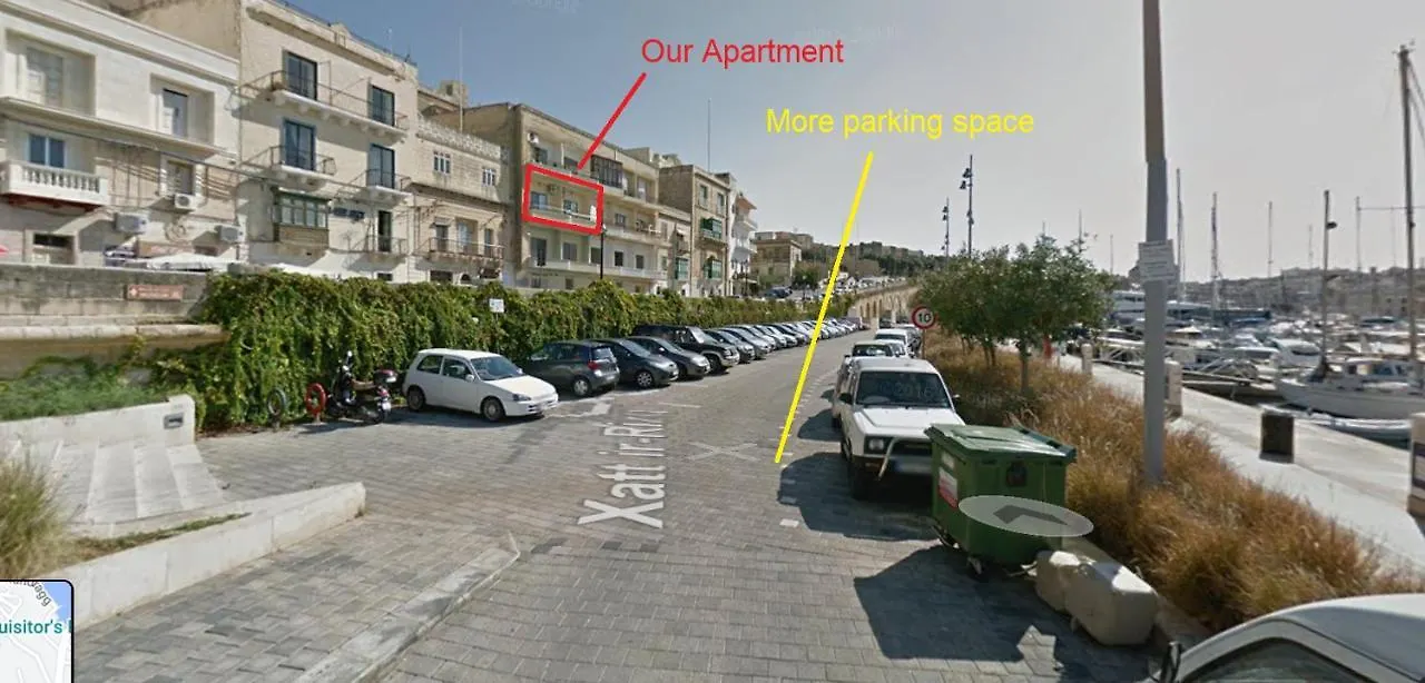 Vittoriosa Seafront Highly Furnished Apartment Fl 4  Birgu